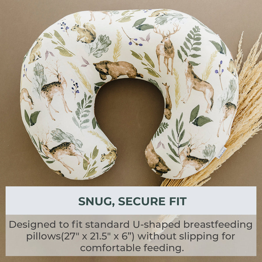 Nursing Pillow Cover - Wildlife