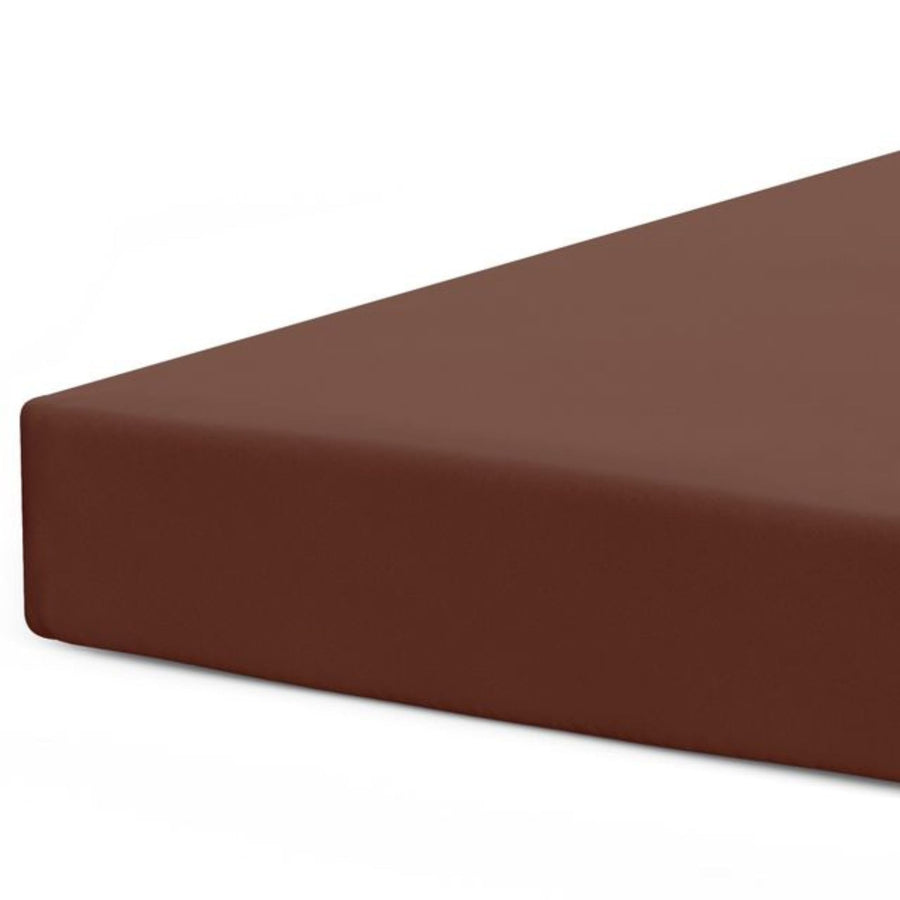 Crib sheet Single - Chocolate Brown