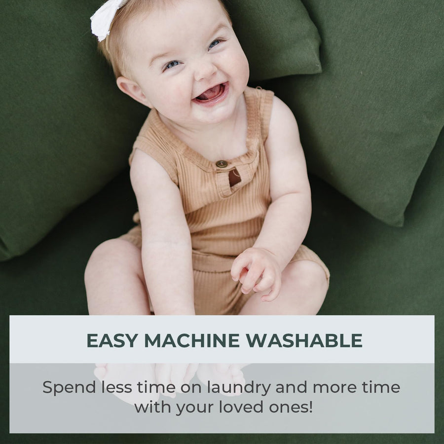 Crib sheet Single - Wood Green