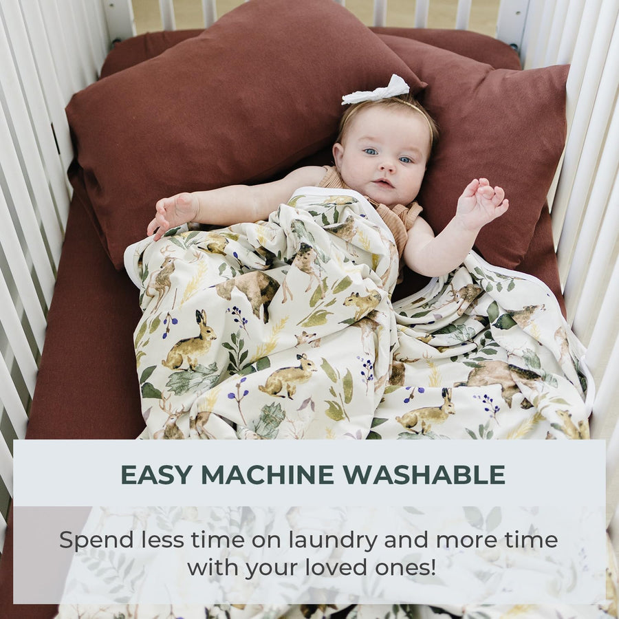 Crib sheet Single - Chocolate Brown