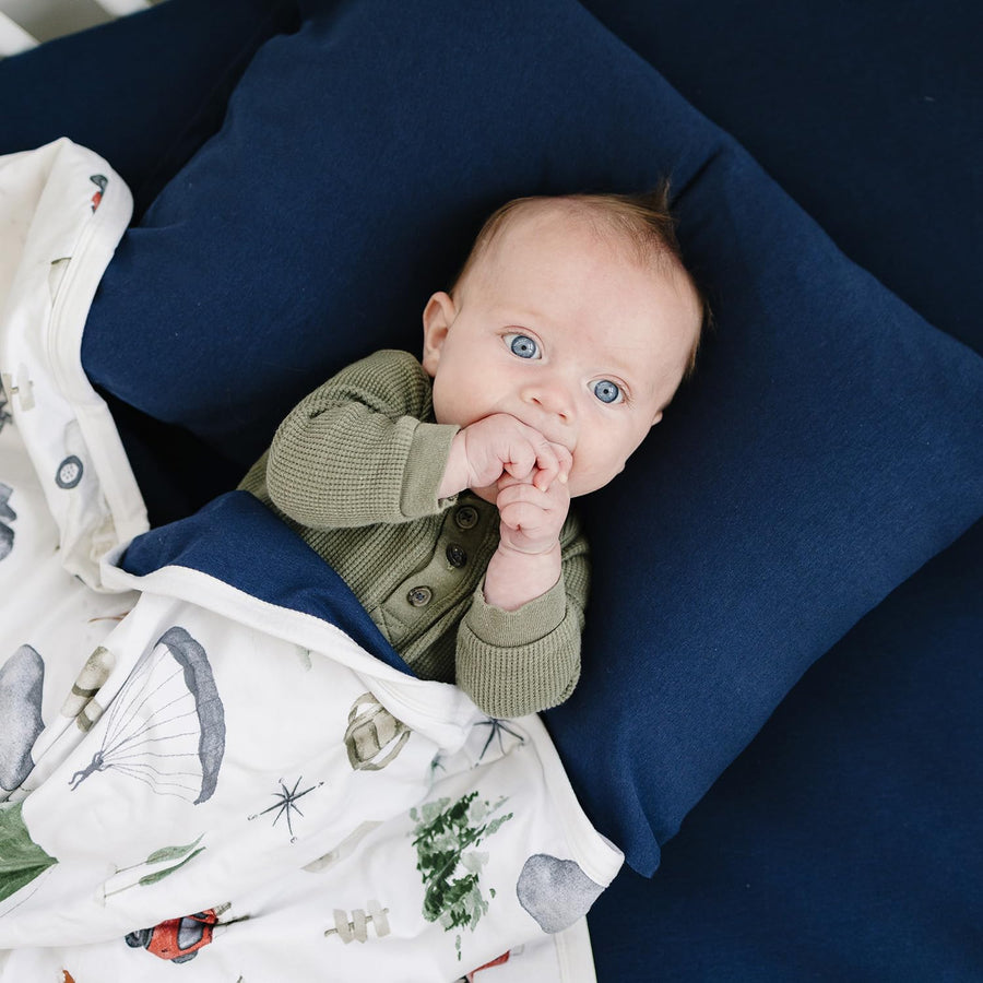 Crib sheet Single - Deep Navy