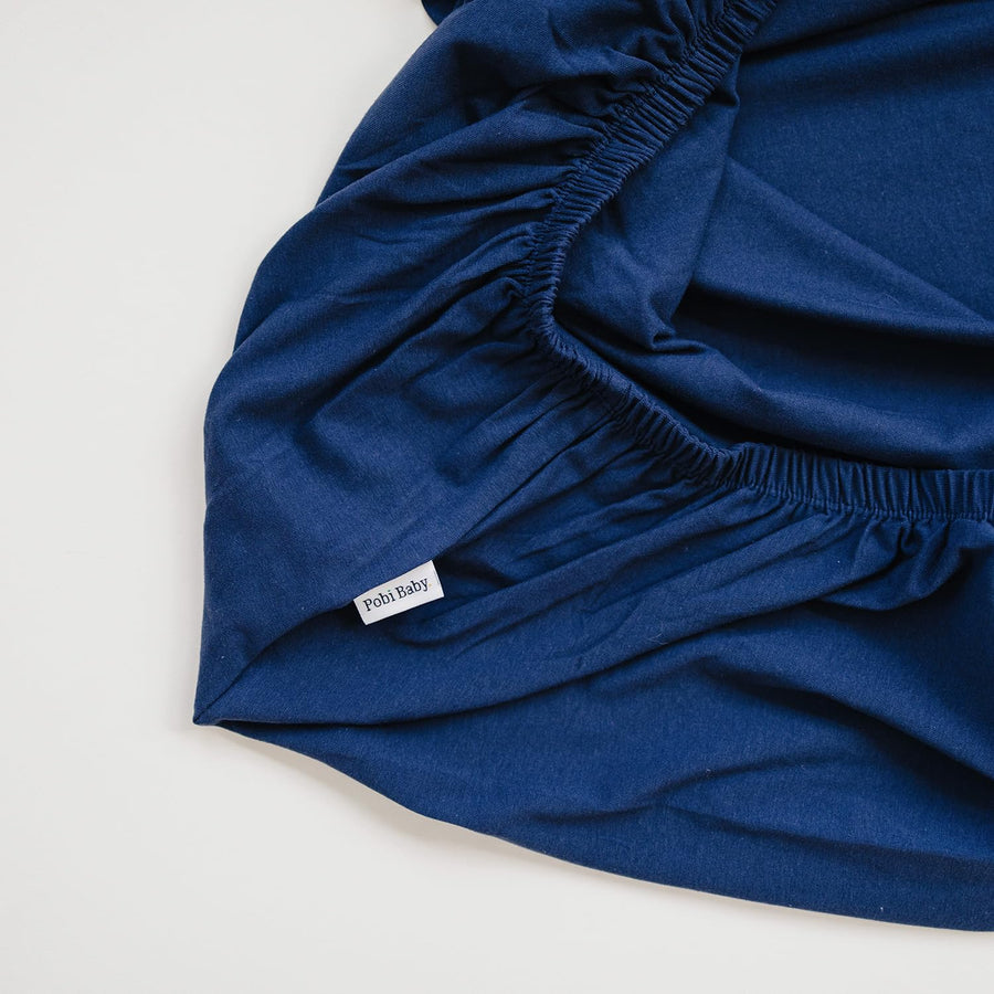 Crib sheet Single - Deep Navy
