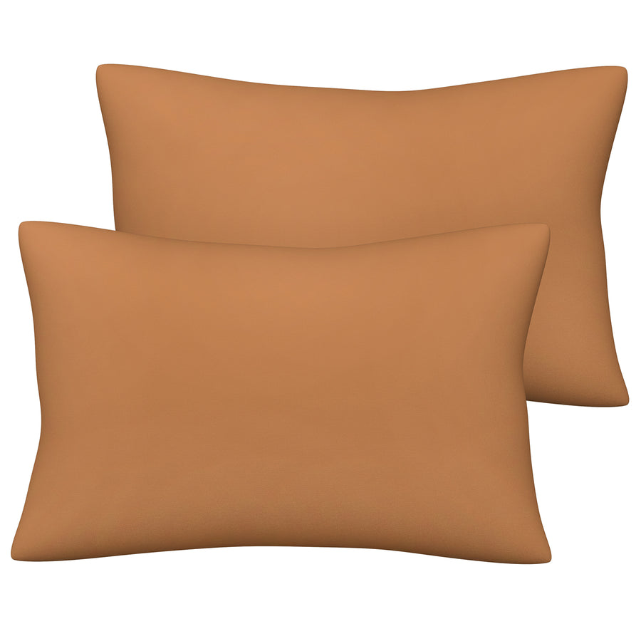 Solid Pillowcase - Caramel Brown